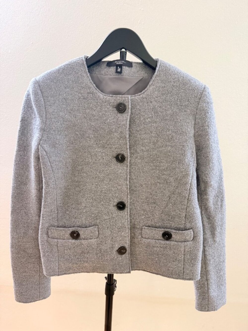 Weekend Max Mara Jacket – Size Small, Gray - 714